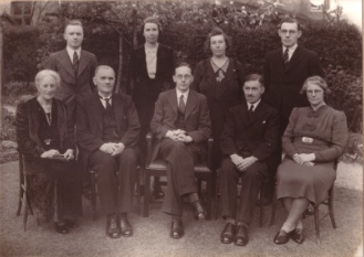 Deacons of Hearsall Baptist in 1938
